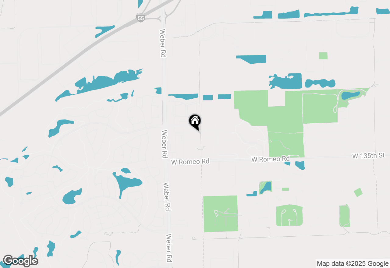 Map of 1217 Grand Boulevard, Romeoville, IL 60446