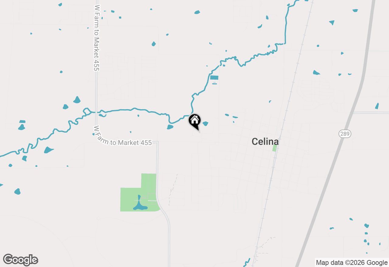 Map of 109 Hillside Drive, Celina, TX 75009