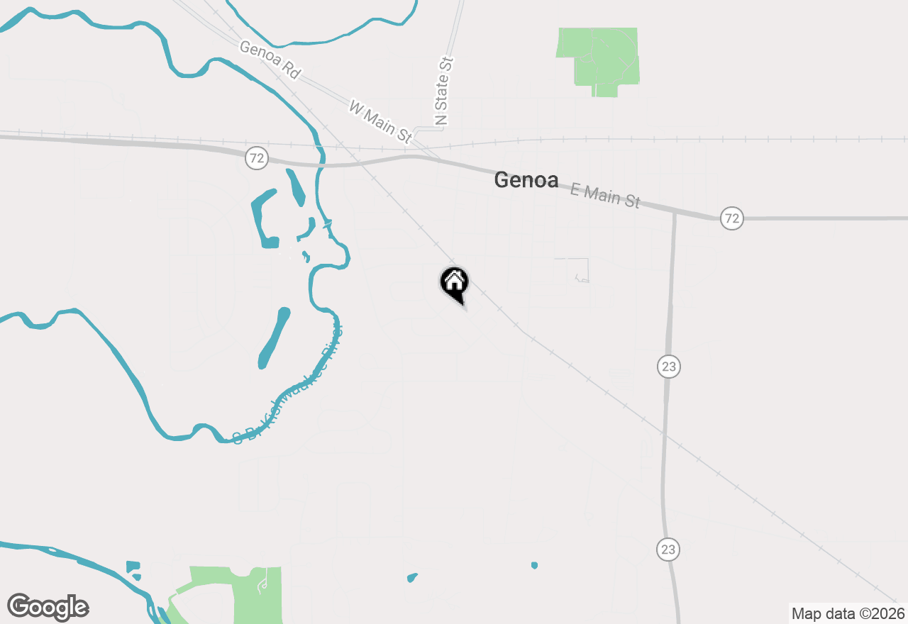 Map of 403 Forest View Drive, Genoa, IL 60135