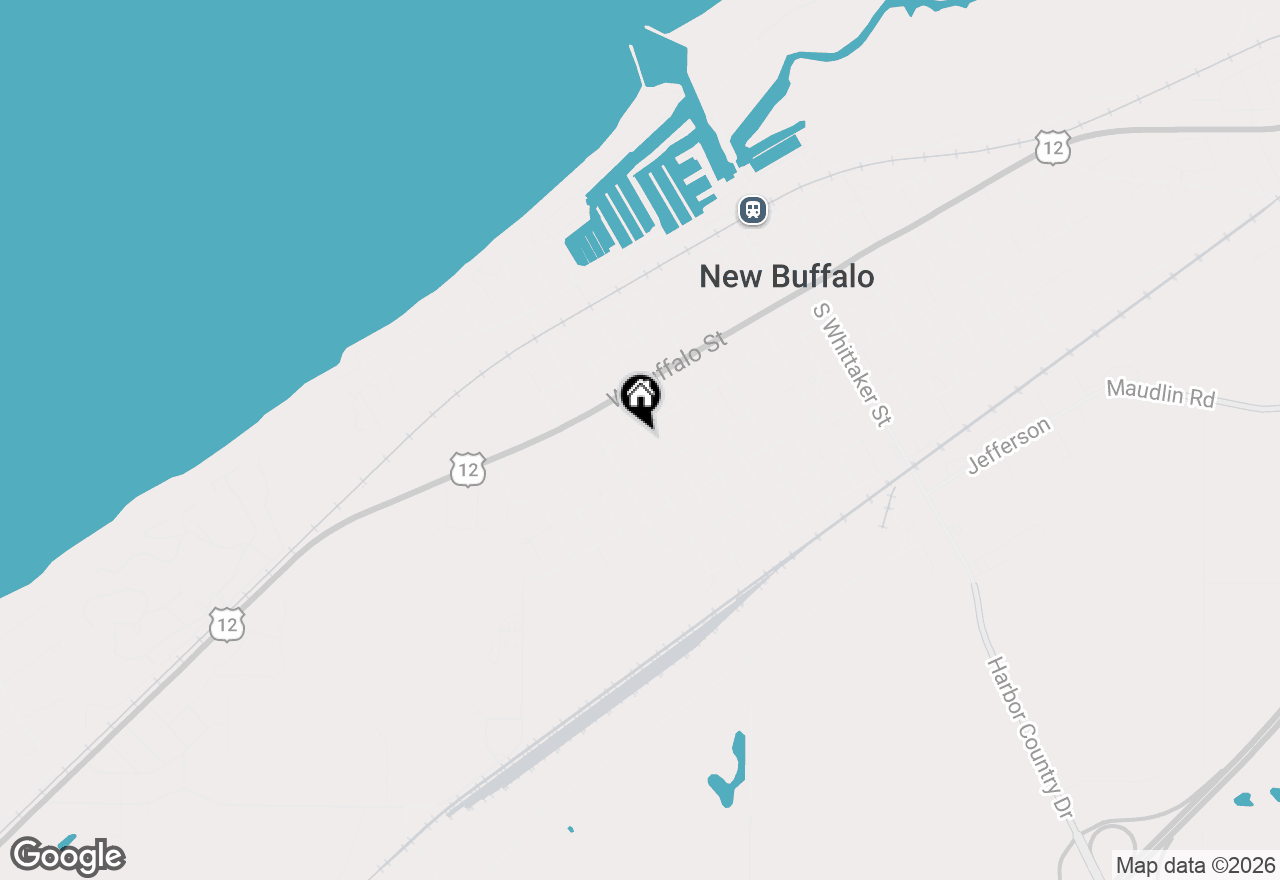 Map of 721 W Michigan Street, New Buffalo, MI 49117