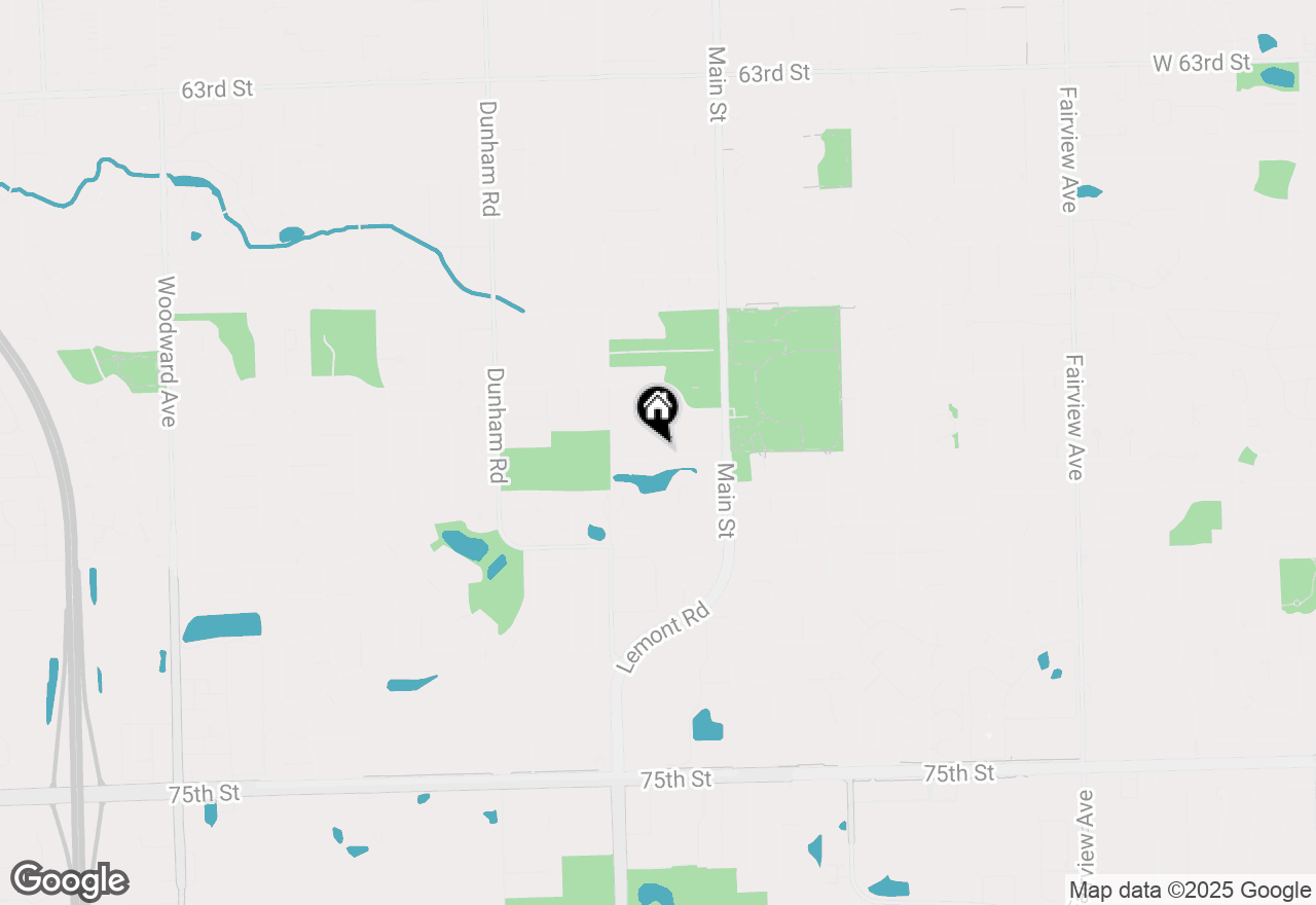 Map of 1110 Robey Avenue, Downers Grove, IL 60516