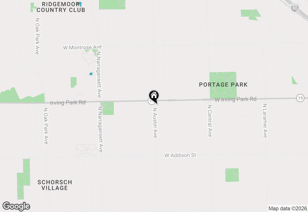 Map of 3938 N Austin Avenue #2N, Chicago, IL 60634