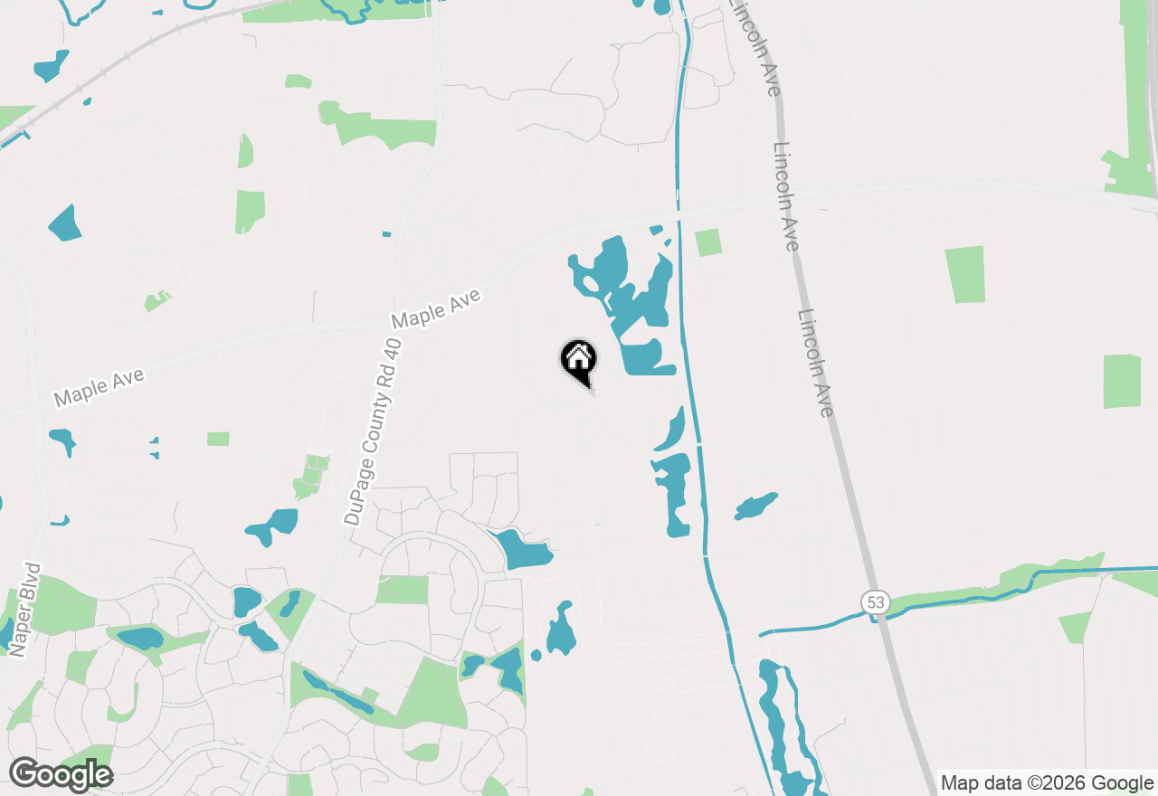 Map of 5811 Oakwood Drive #C, Lisle, IL 60532