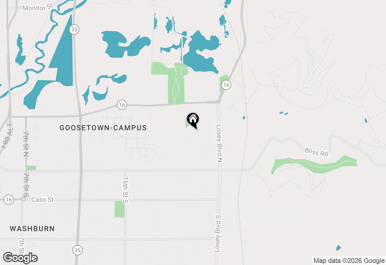 Map of 416 22nd St N, La Crosse, WI 54601
