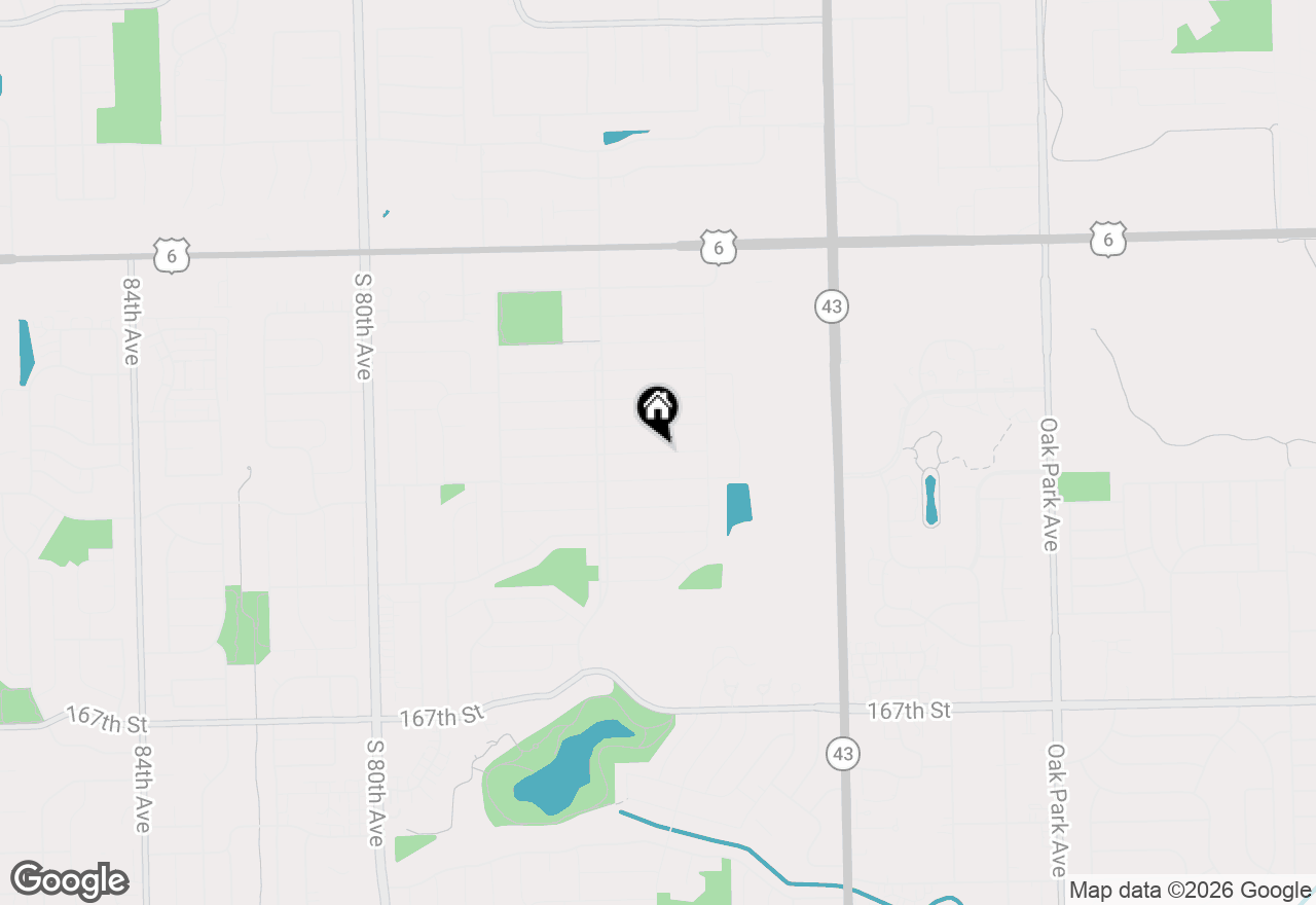 Map of 7940 163 Place #7940, Tinley Park, IL 60477