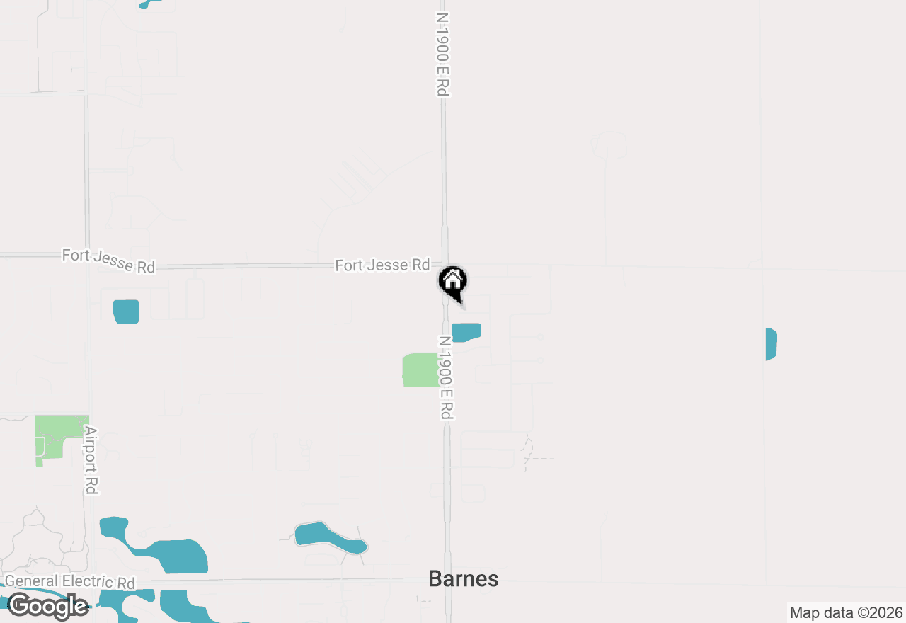 Map of 1 Deerfield Court, Bloomington, IL 61705