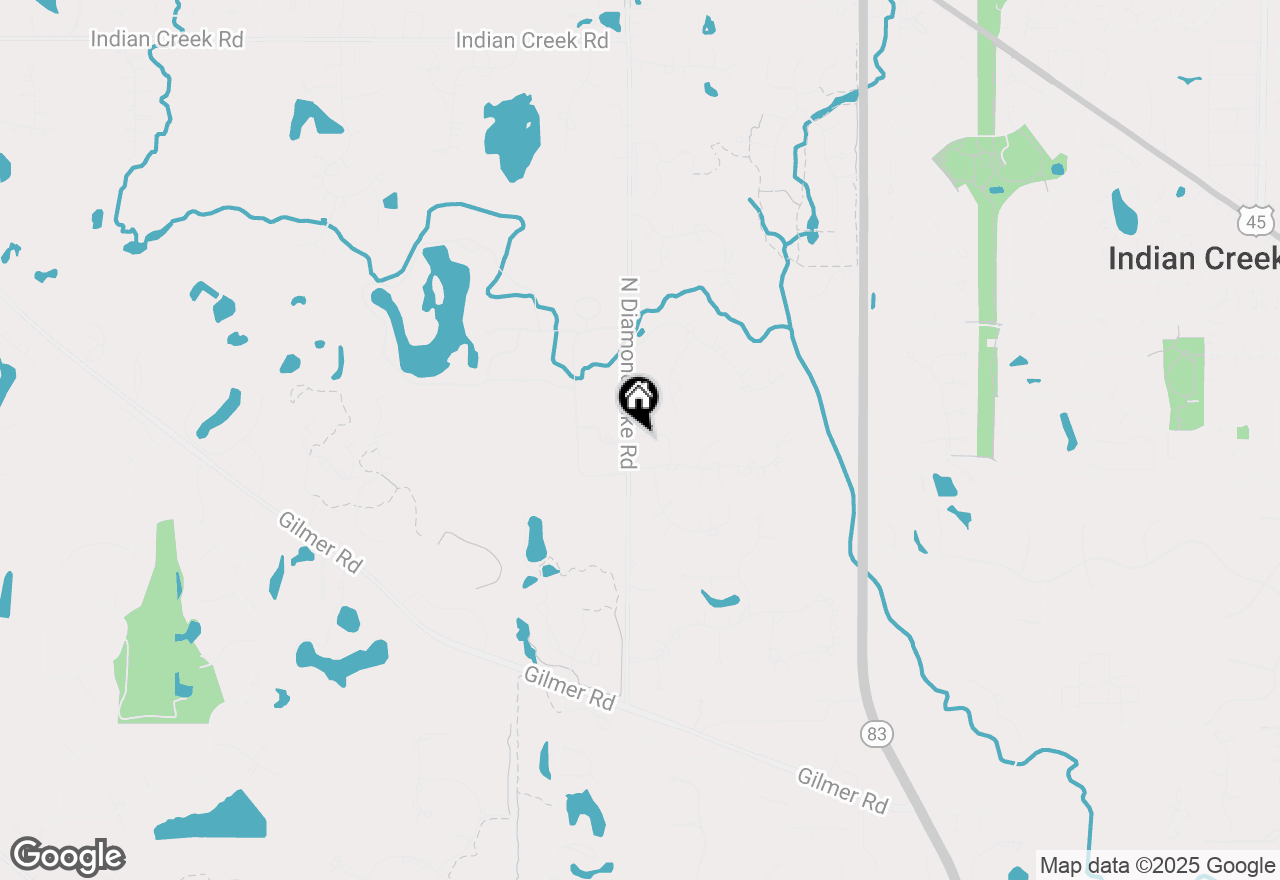 Map of 6517 Saddle Ridge Court, Long Grove, IL 60047