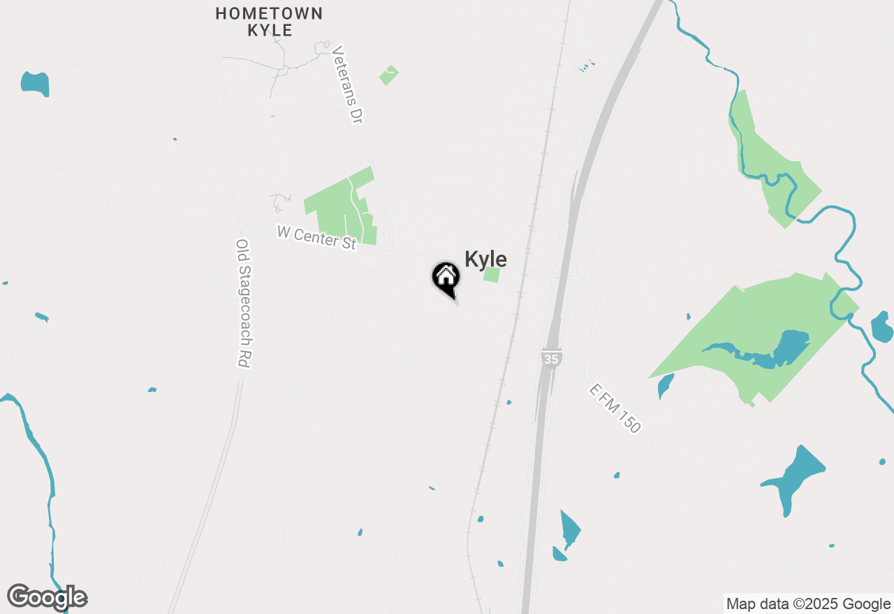 Map of 400 S Sledge St, Kyle, TX 78640