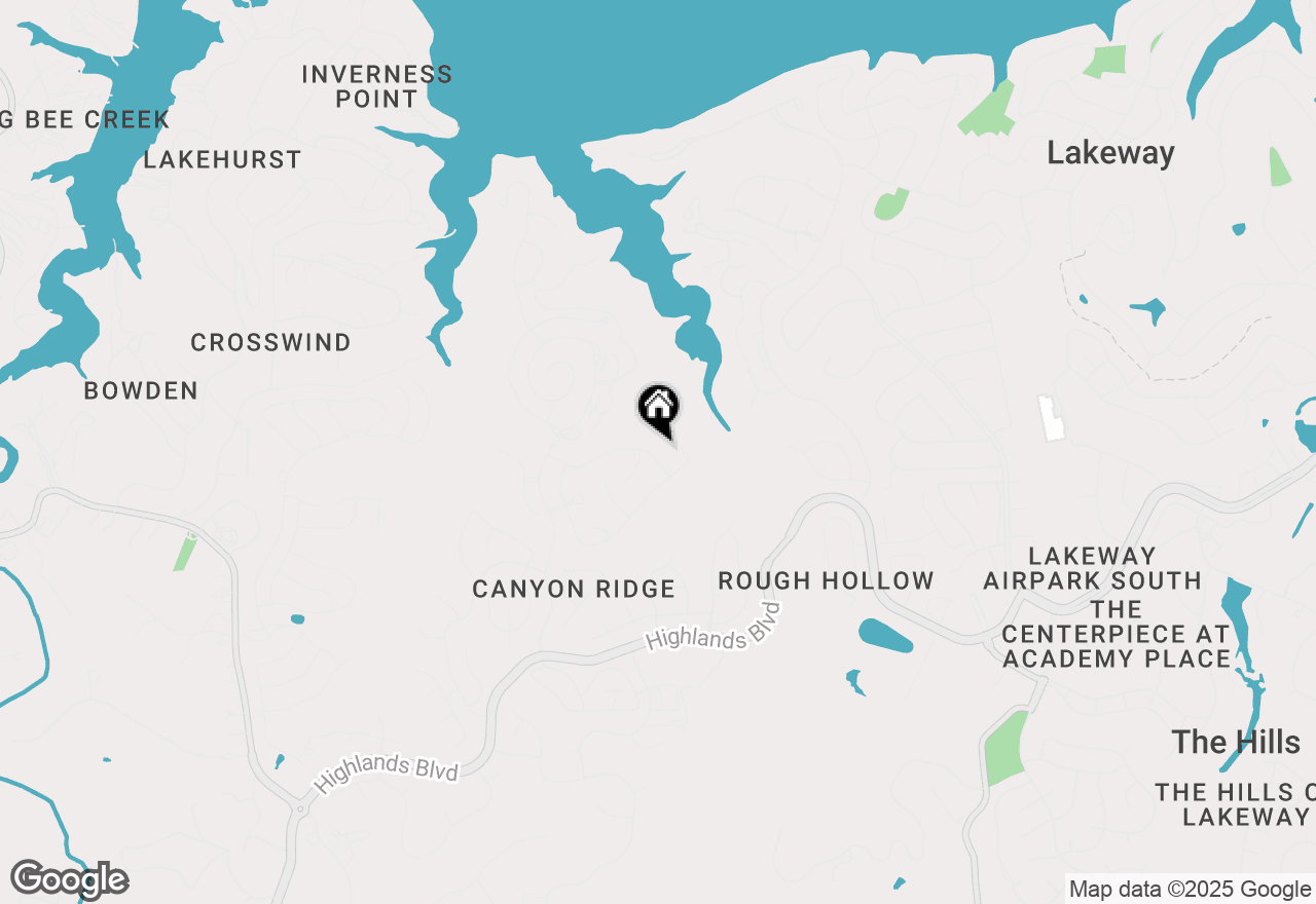 Map of 406 Woodside Ter, Austin, TX 78738
