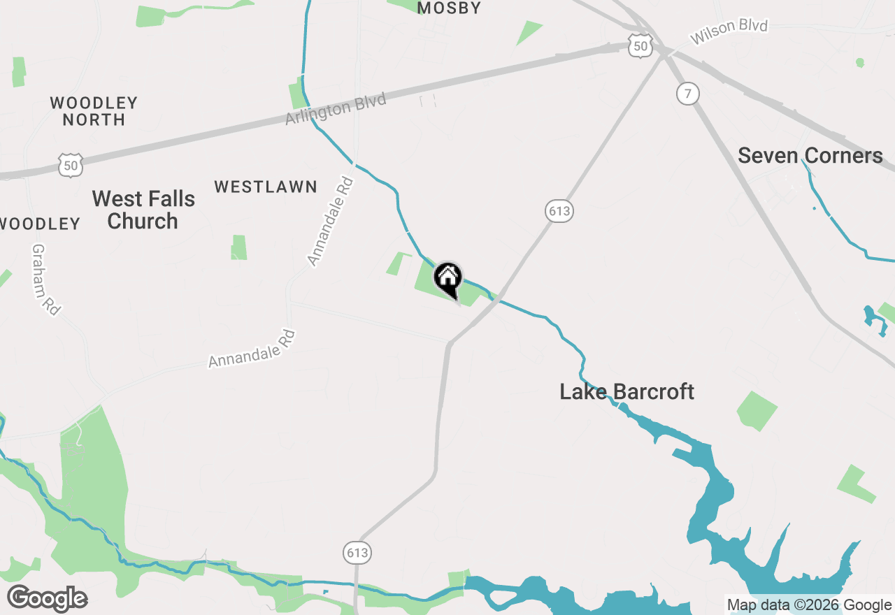 Map of 6546 Marlo Drive, Falls Church, VA 22042