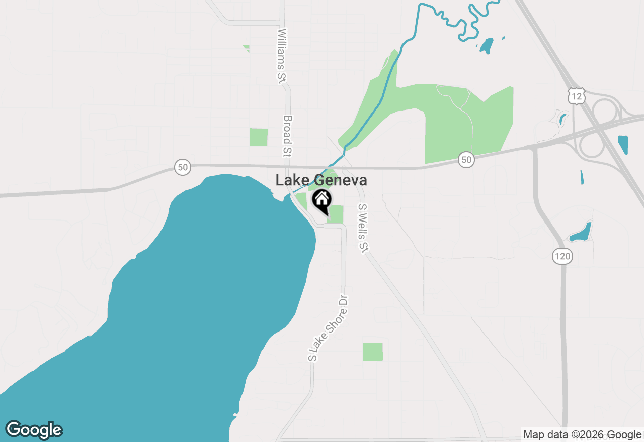 Map of 335 Wrigley Dr #412, Lake Geneva, WI 53147