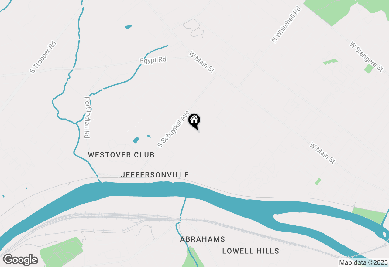 Map of 402 Brandon Rd, Eagleville, PA 19403