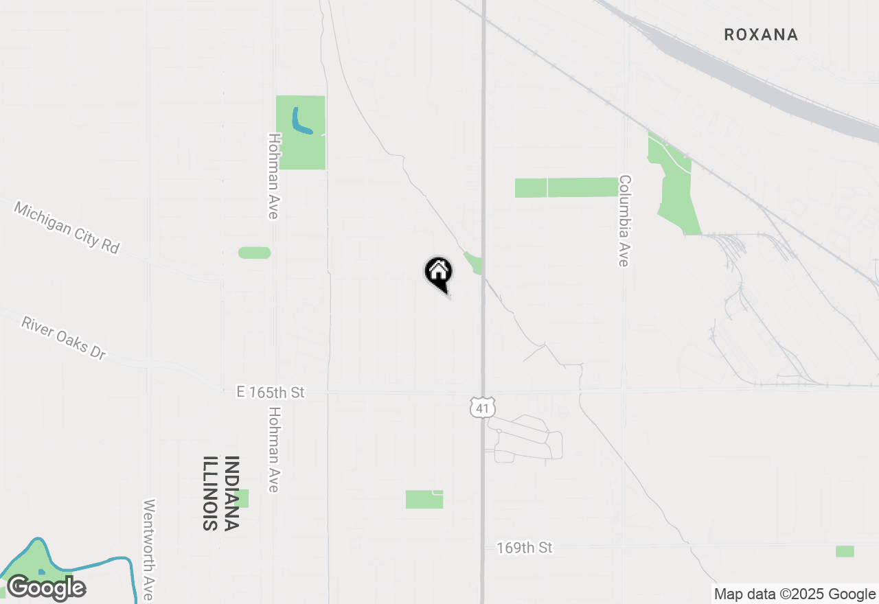 Map of 6244 Madison Avenue, Hammond, IN 46324