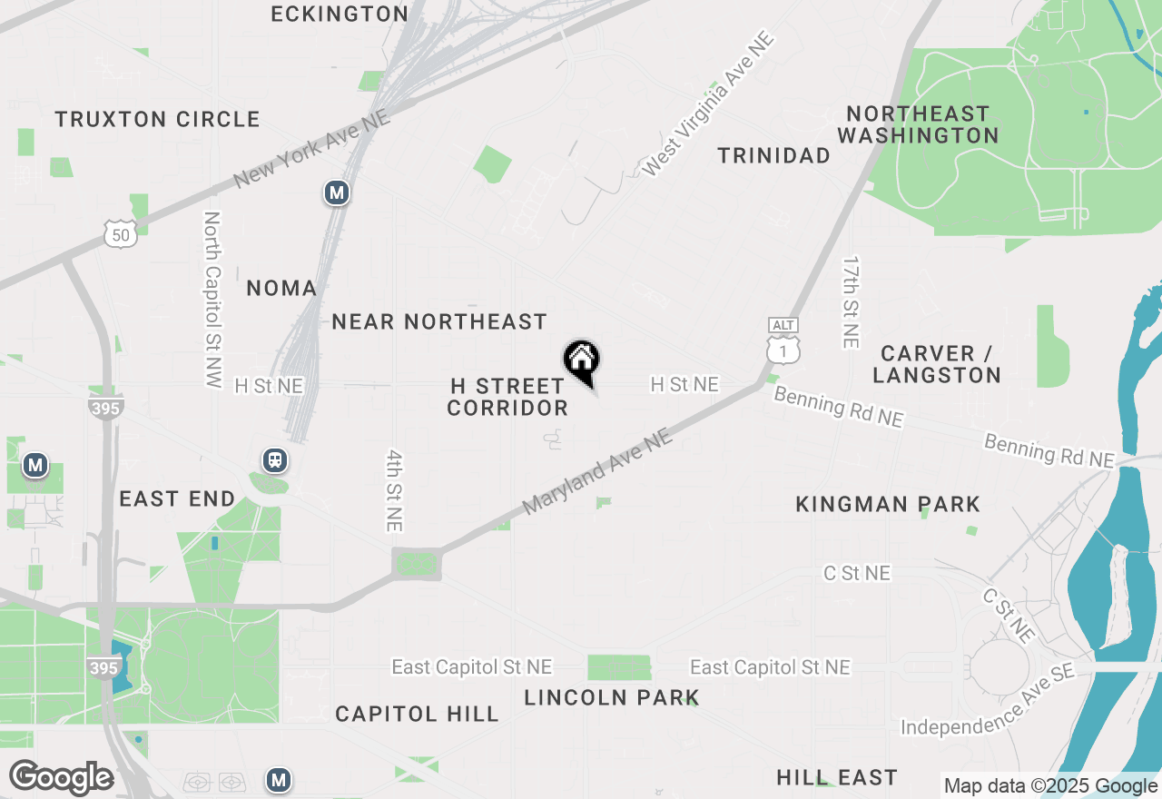 Map of 730 11th Street Ne #304, Washington, DC 20002