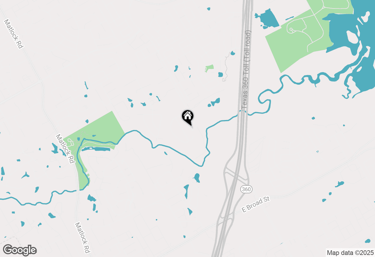 Map of 1805 Rim Rock Trail, Mansfield, TX 76063