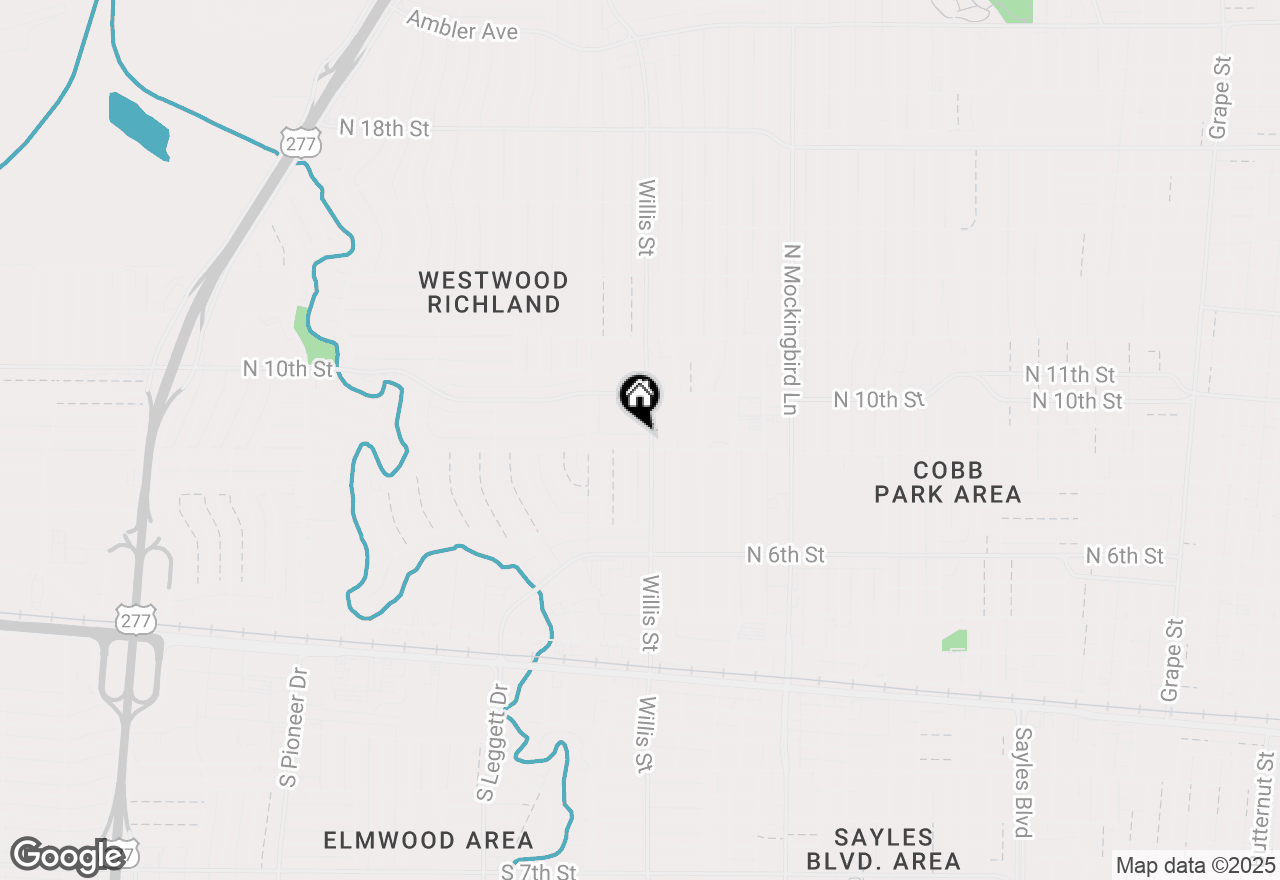 Map of 3410 State Street #D, Abilene, TX 79603