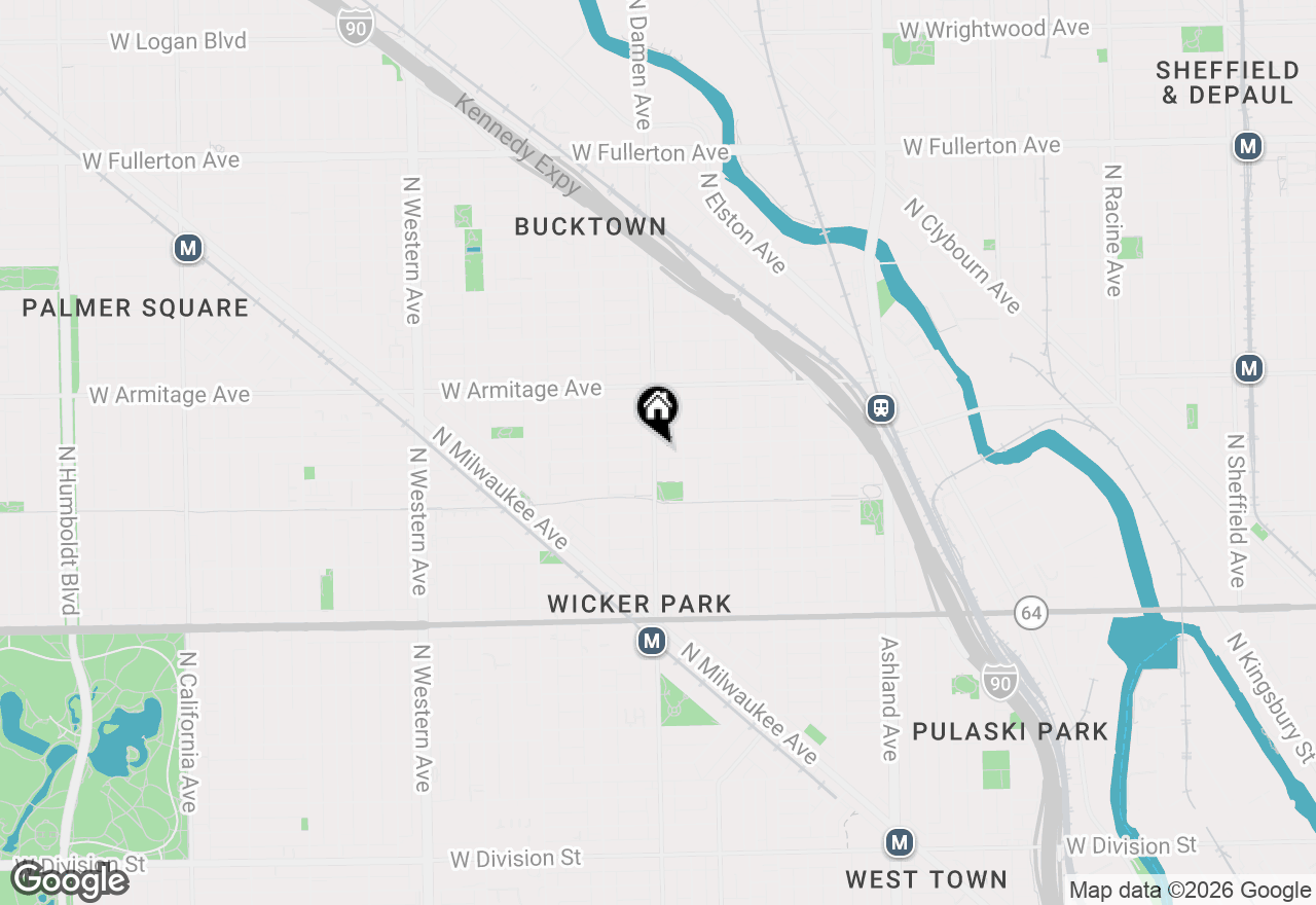 Bucktown Office map
