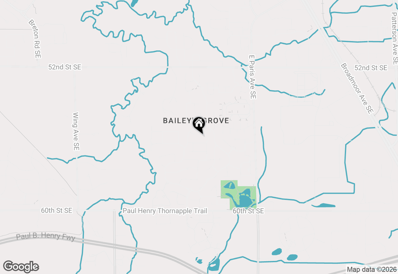 Map of 3680 W Grove Court Se, Grand Rapids, MI 49512
