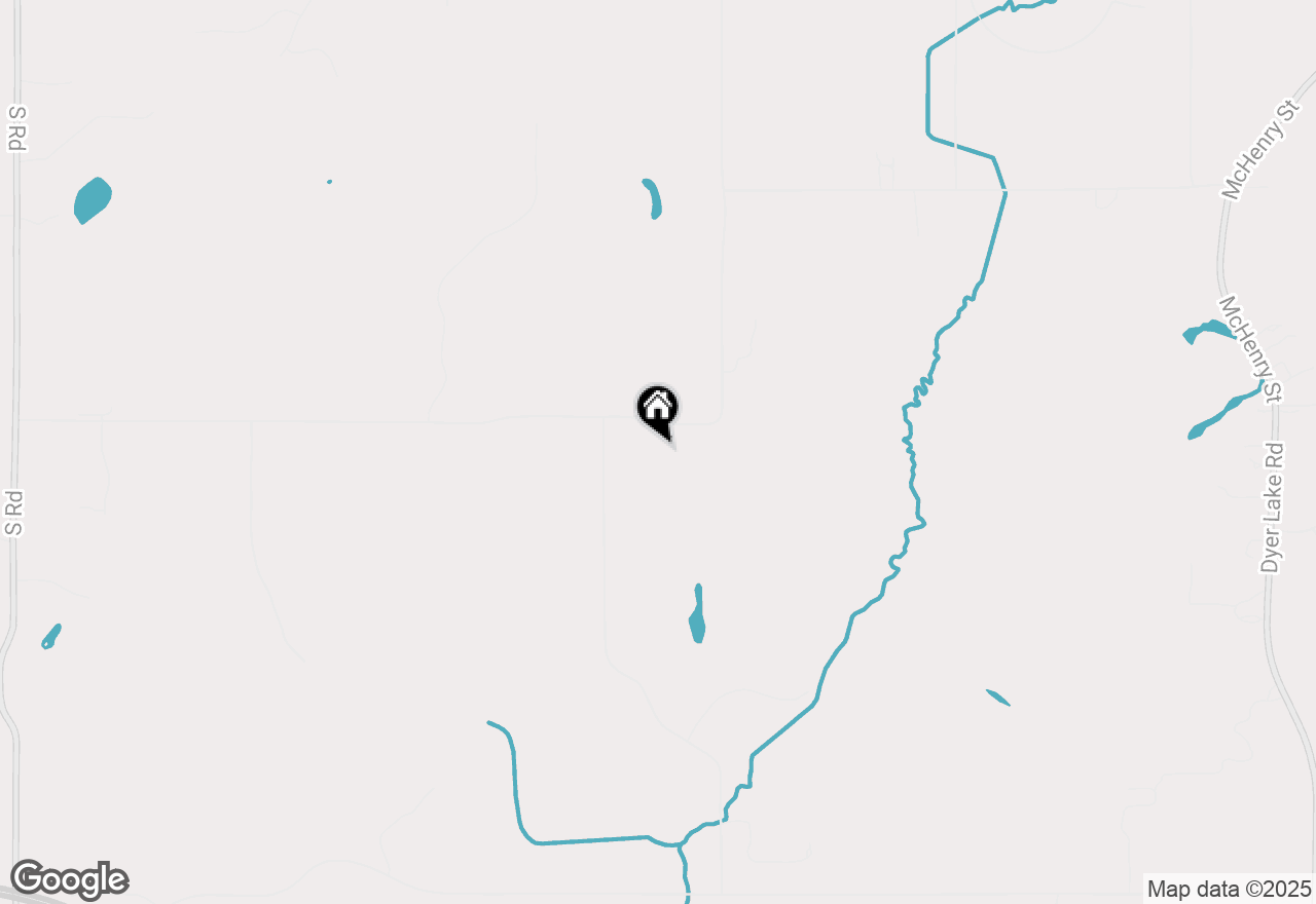 Map of 5455 Steele Rd, Burlington, WI 53105