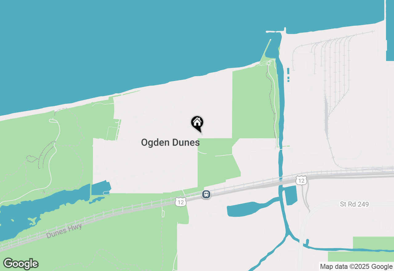 Map of 4 Bittersweet Court, Ogden Dunes, IN 46368