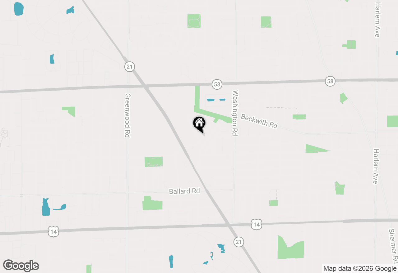 Map of 9241 N Callero Drive, Niles, IL 60714