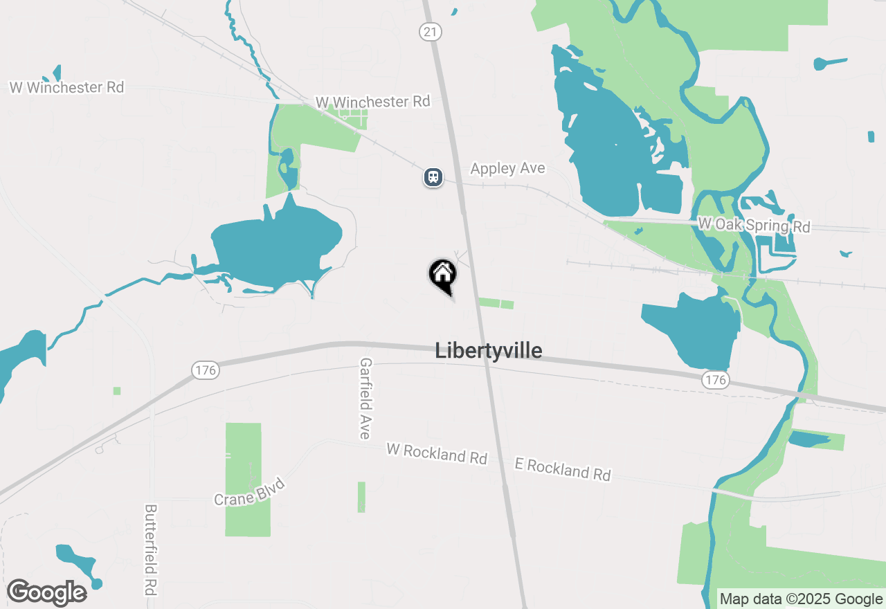 Map of 212 W Maple Avenue, Libertyville, IL 60048