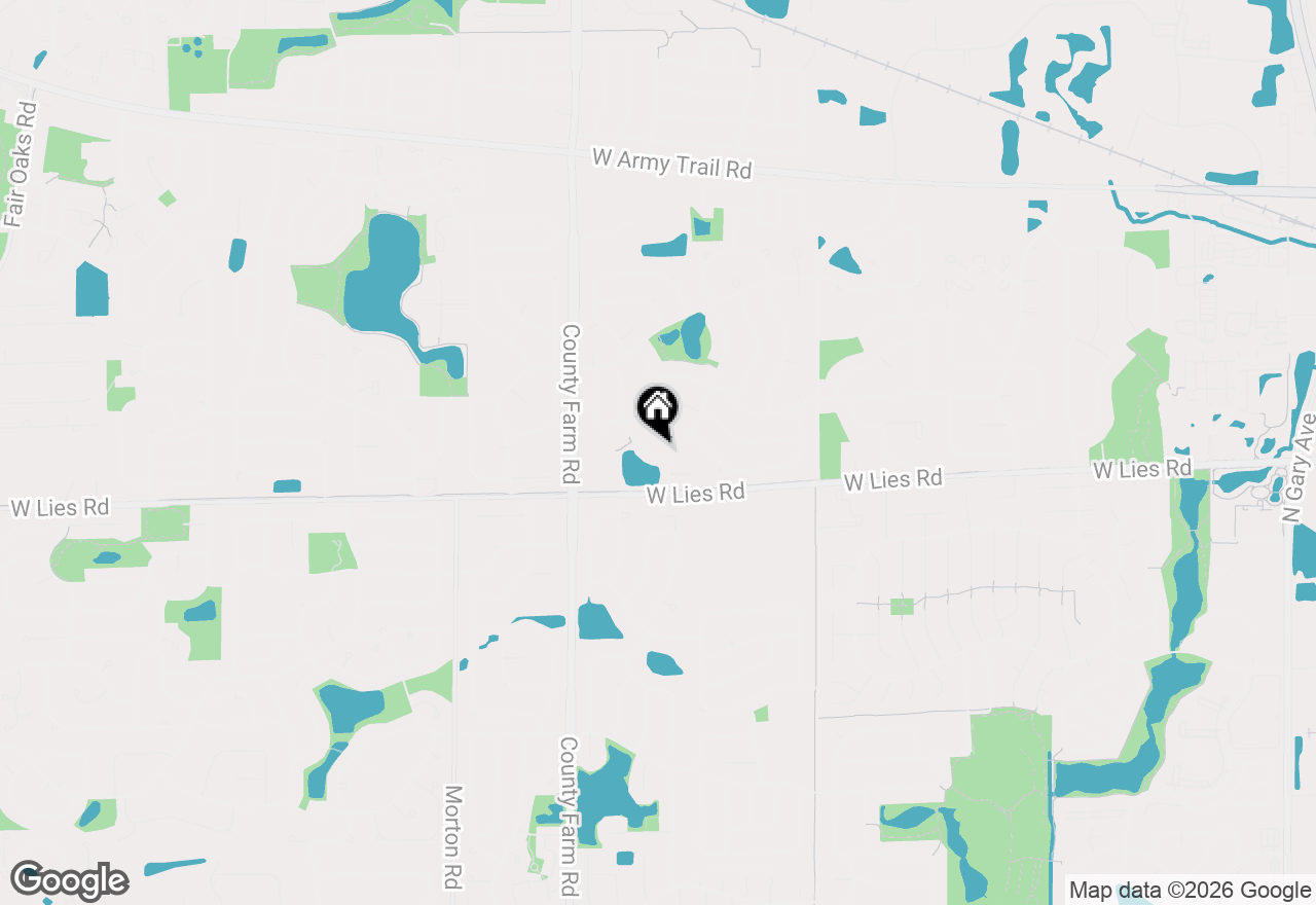 Map of 1065 Brighton Drive, Carol Stream, IL 60188