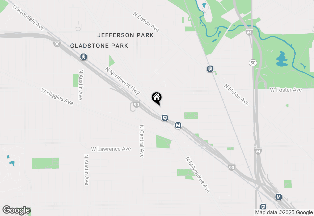 Map of 5071 N Northwest Highway #303, Chicago, IL 60630