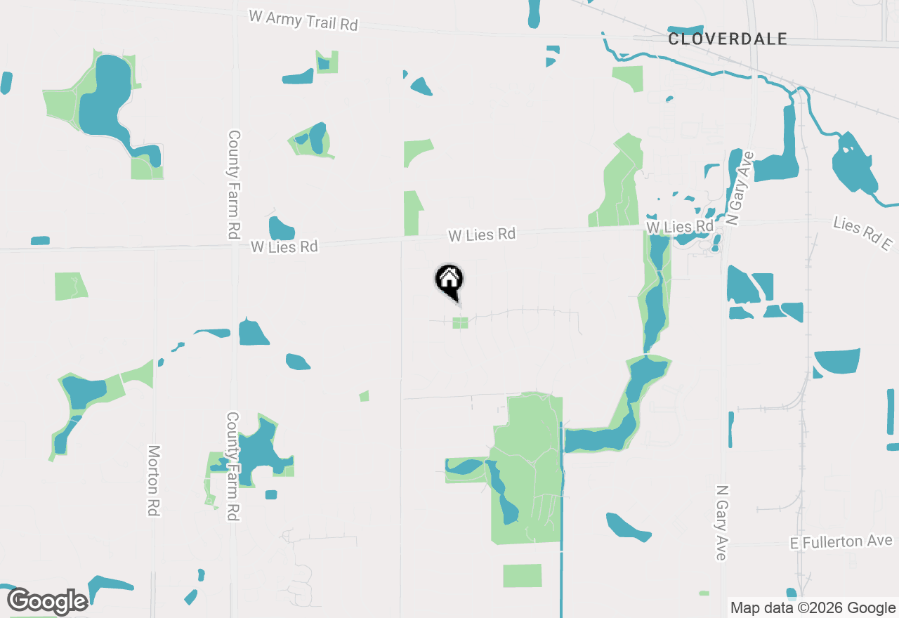 Map of 915 Wampum Court, Carol Stream, IL 60188
