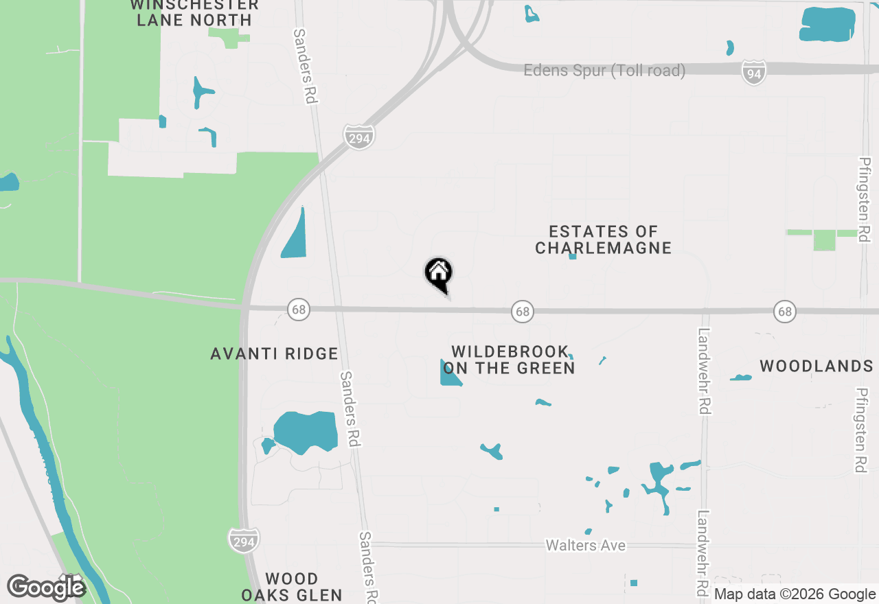 Map of 3900 Dundee Road #305, Northbrook, IL 60062