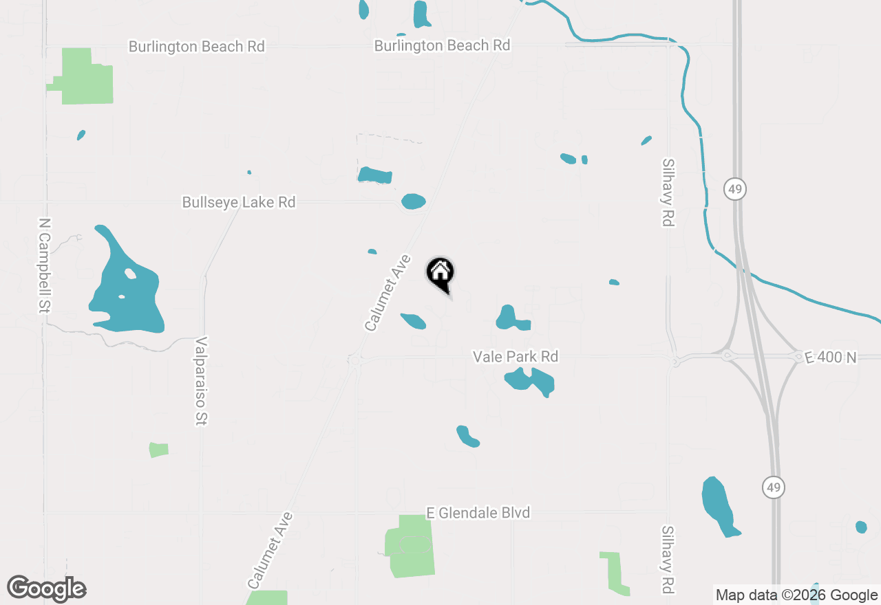 Map of 3000 Columbine Circle #G, Valparaiso, IN 46383