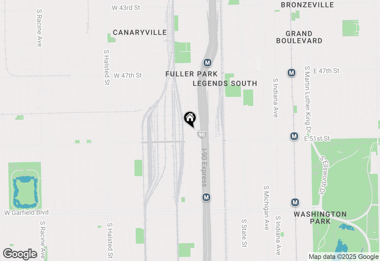 Map of 5018 S Princeton Avenue, Chicago, IL 60609