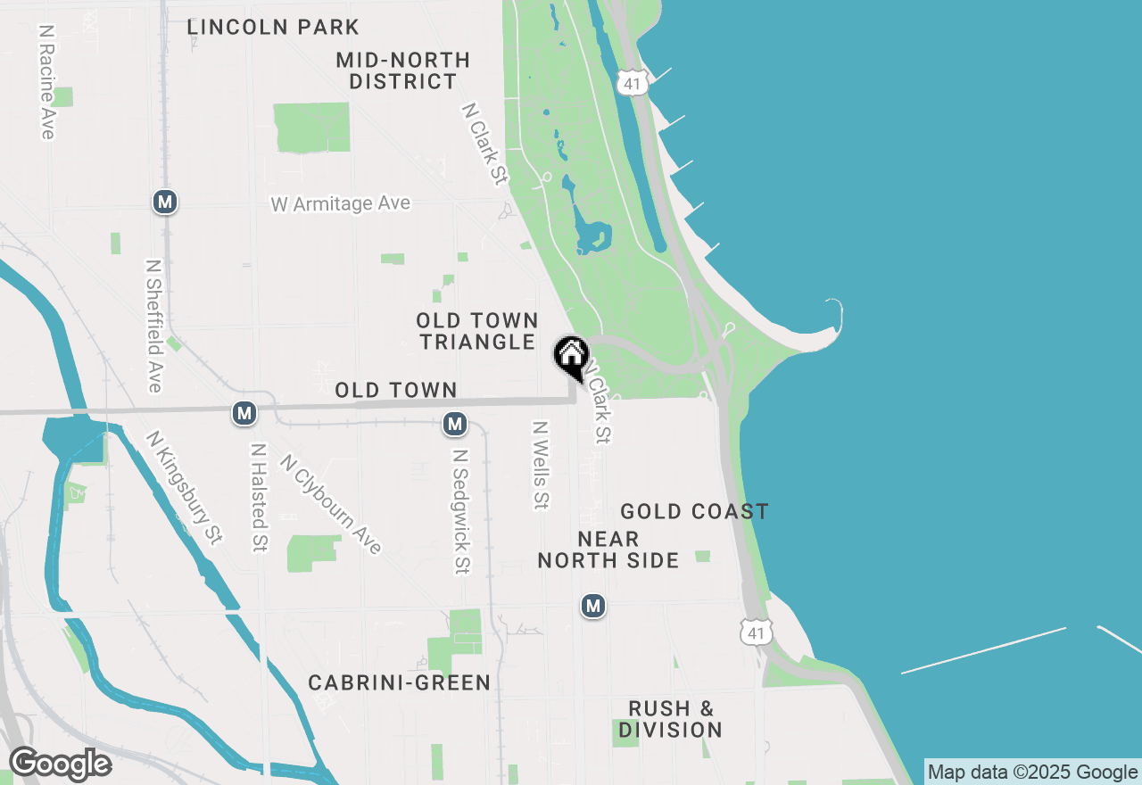 Map of 1620 N Lasalle Street, Chicago, IL 60614