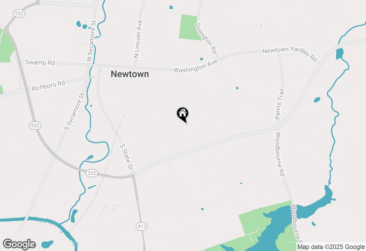 Map of 9 Caldwell Circle, Newtown, PA 18940