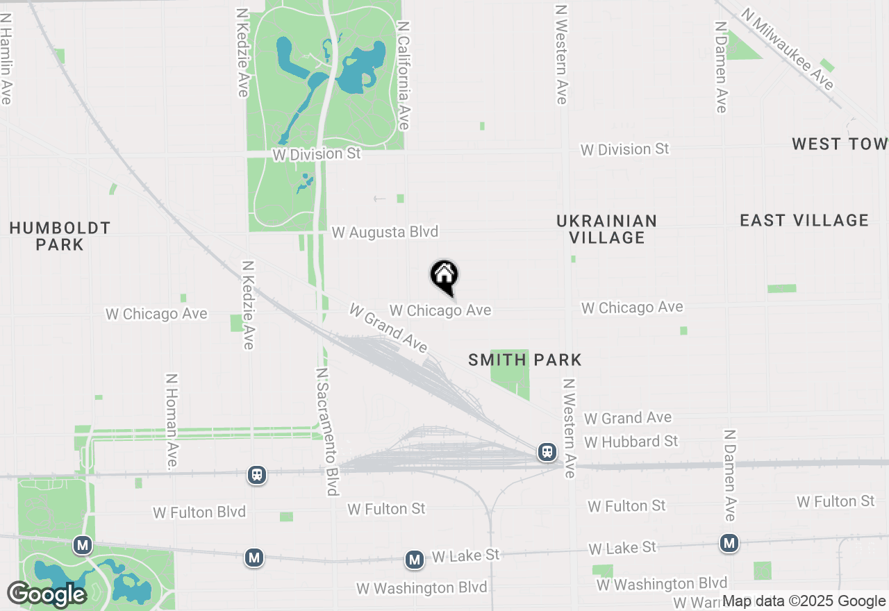 Map of 2702 W Chicago Avenue #4, Chicago, IL 60622