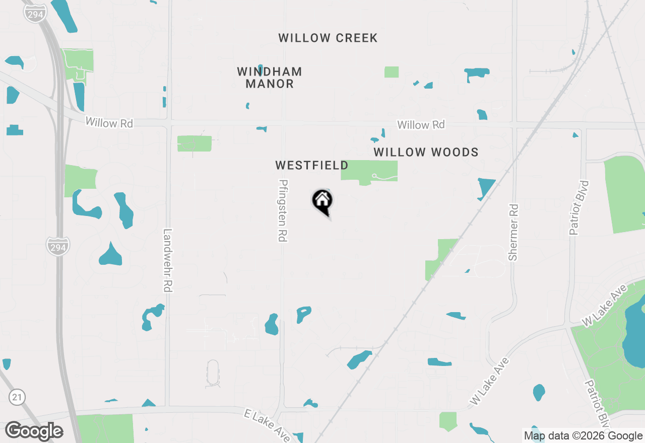 Map of 3610 Ari Lane, Glenview, IL 60026