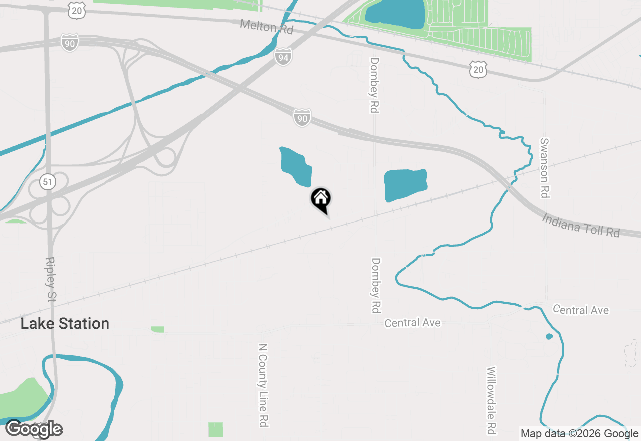 Map of 2428 Sea Horse Street, Portage, IN 46368