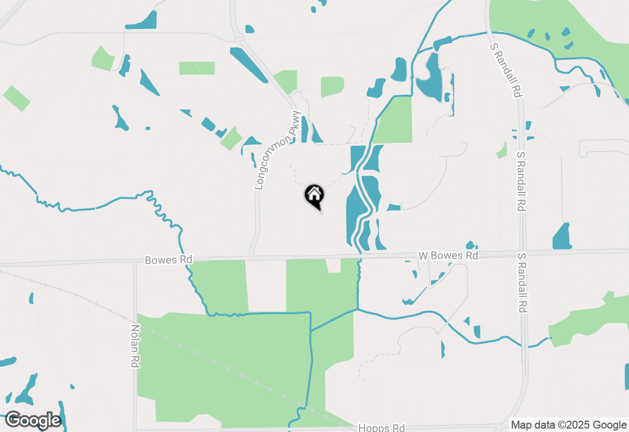 Map of 2828 Beacon Point Circle, Elgin, IL 60124