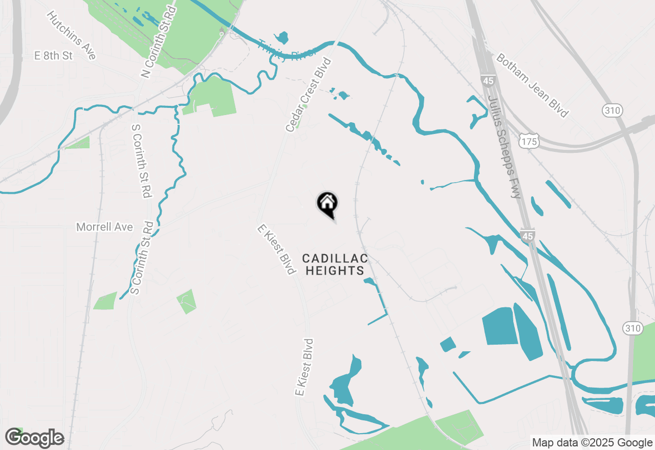 Map of 2939 Mcgowan Street, Dallas, TX 75203