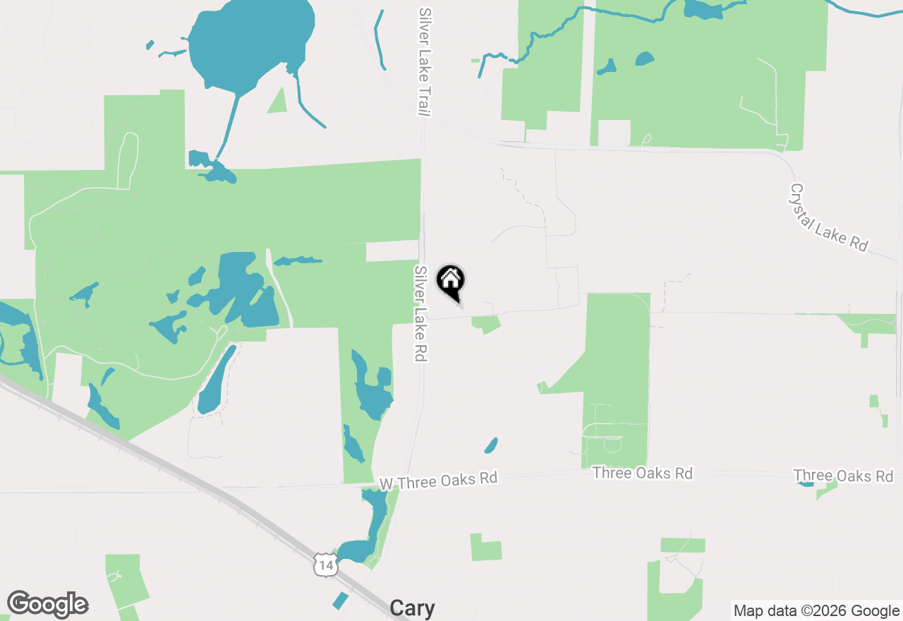 Map of 373 Florine Court, Cary, IL 60013