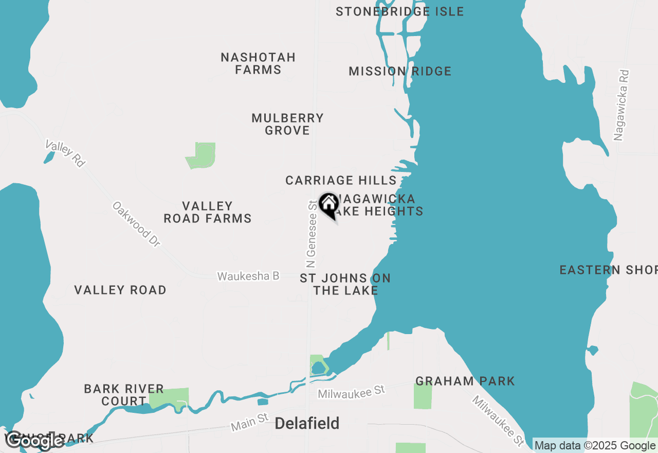 Map of 1854 Carriage Hills Dr, Delafield, WI 53018