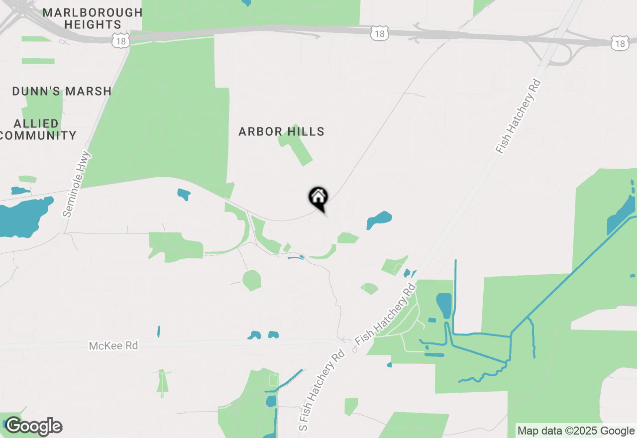 Map of 405 Whispering Pines Way, Fitchburg, WI 53713