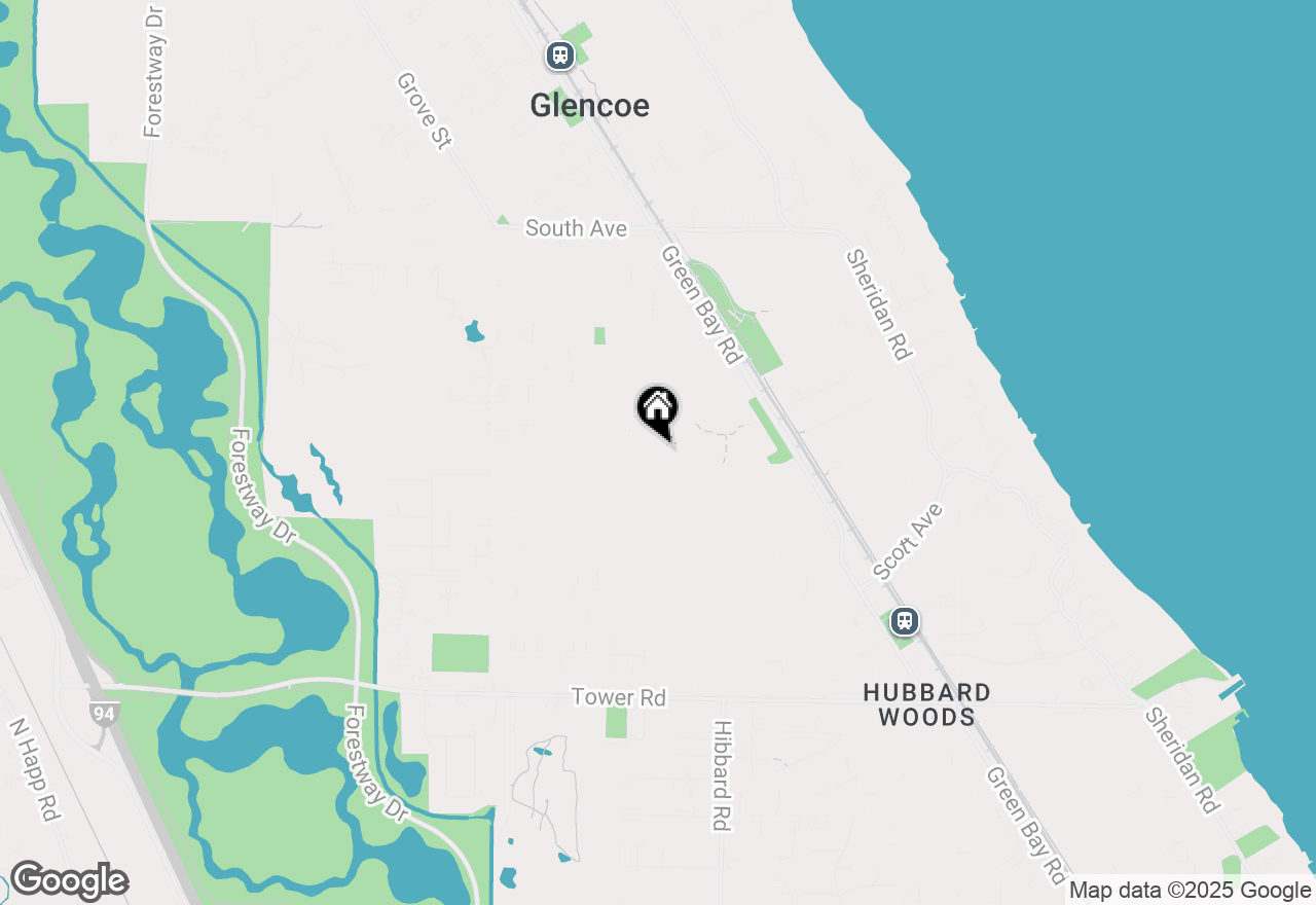 Map of 441 Jackson Avenue, Glencoe, IL 60022