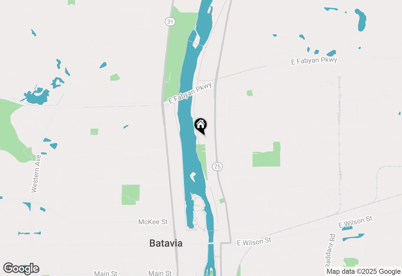 Map of 46 Oak Terrace Court, Batavia, IL 60510