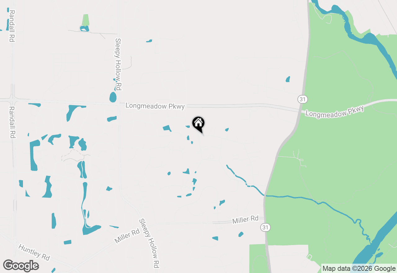 Map of 18N741 West Hill Road, Dundee, IL 60118