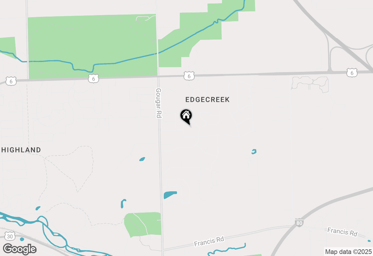 Map of 812 Blandford Avenue, New Lenox, IL 60451