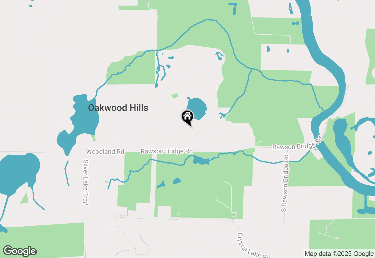 Map of 9 Bordeaux Court, Oakwood Hills, IL 60013