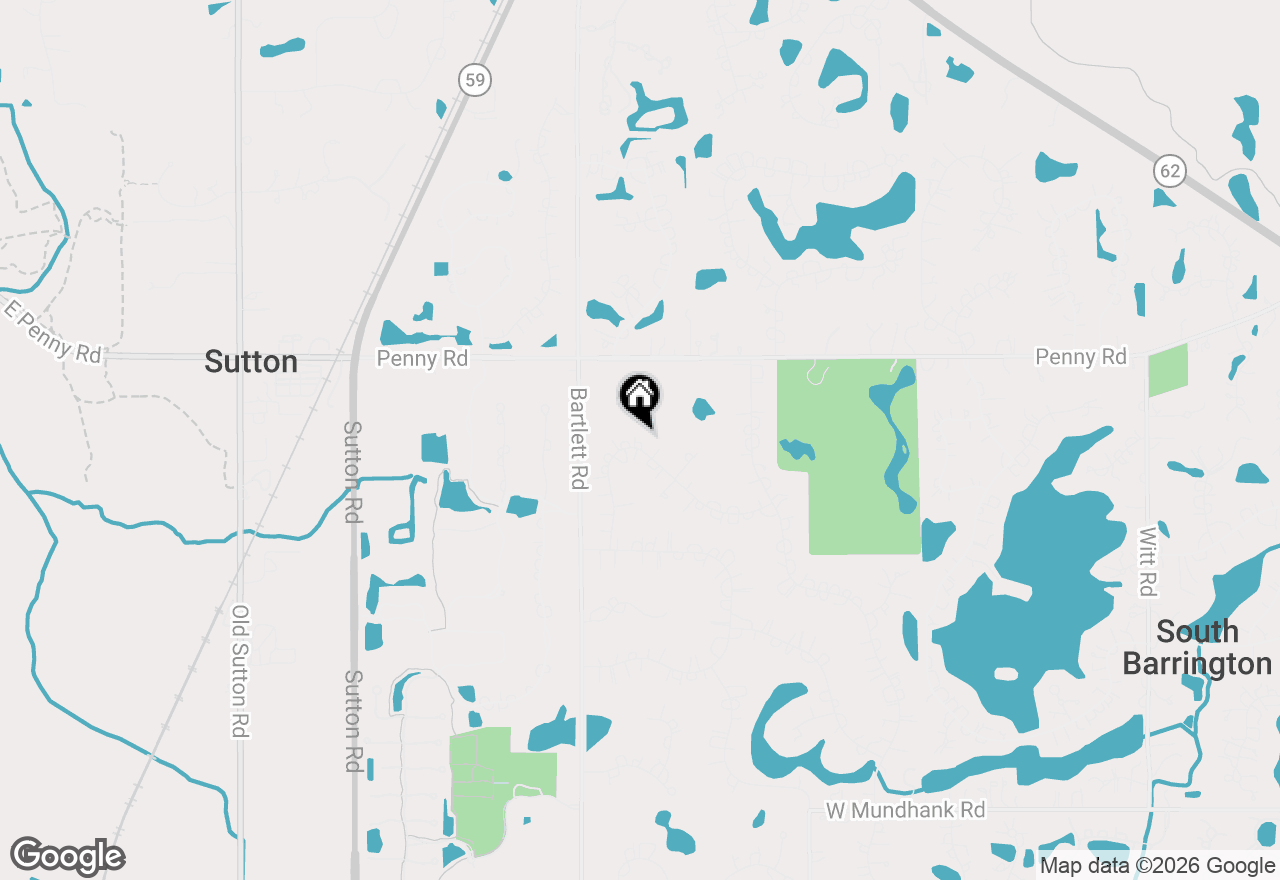 Map of 18 Brandywine Road, South Barrington, IL 60010