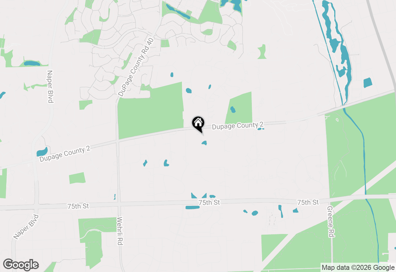 Map of 24w141 Hobson Road, Naperville, IL 60540