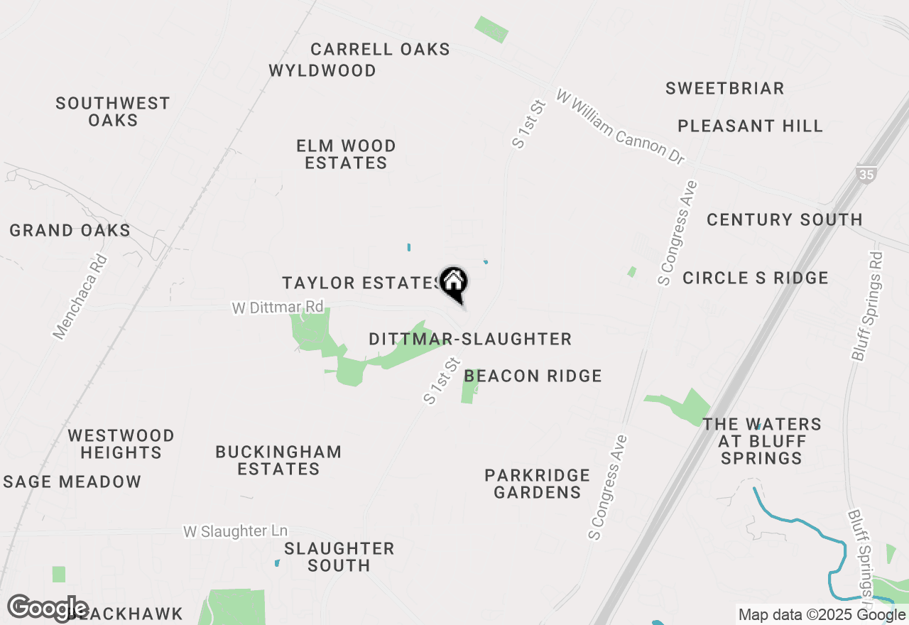 Map of 7805 Cooper Ln #103, Austin, TX 78745